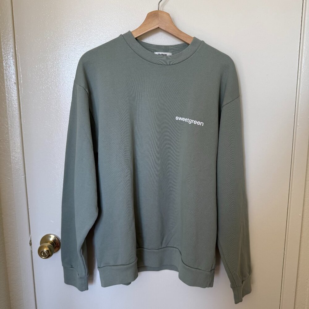 Madhappy x Sweetgreen Sage Green Crewneck Sweater M​